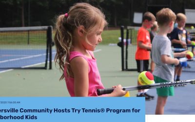 NC Tennis Article Features a Huntersville Neighborhood